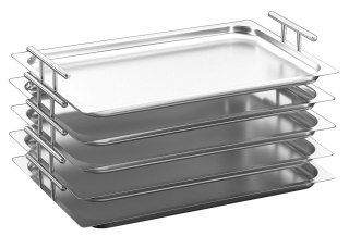 Taca Nierdzewna do Serwowania 530x325 mm | HENDI 809181