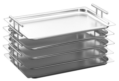 Taca Nierdzewna do Serwowania 530x325 mm | HENDI 809181