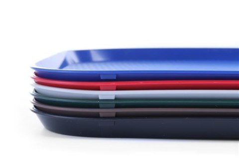 Taca Plastikowa Fast Food 45x35 Czarna | HENDI 878859