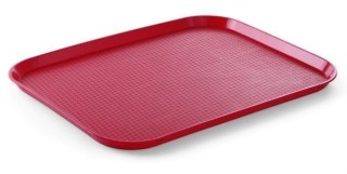 Taca Plastikowa Fast Food 45x35 Czerwona | HENDI 878811