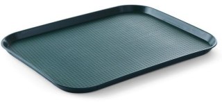 Taca Plastikowa Fast Food 45x35 Zielona | HENDI 878835