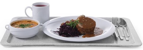 Taca Plastikowa Fast Food GN 1/1 (530x325) | HENDI 876619