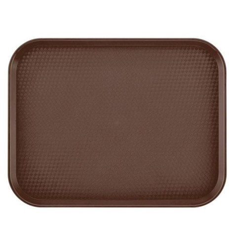 Taca z Polipropylenu Fast Food Średnia Cambro Brązowa 300x410x19 | HENDI 1216FF167
