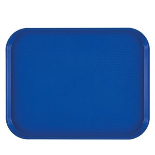 Taca z Polipropylenu Fast Food Średnia Cambro Niebieska 300x410x19 | HENDI 1216FF186