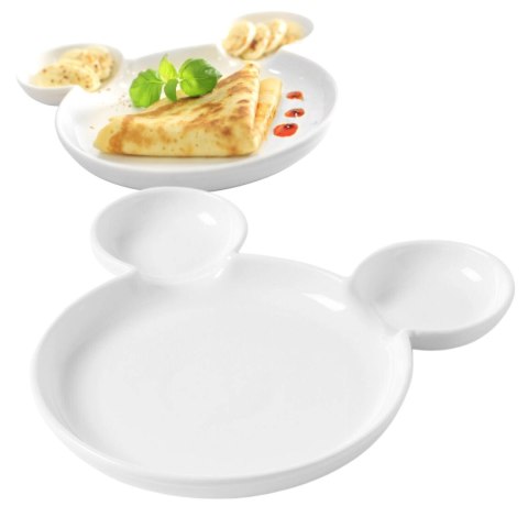 Talerz do Restauracji Przedszkola Dziecięcy Miś Ø265/Ø190 | HENDI 786499