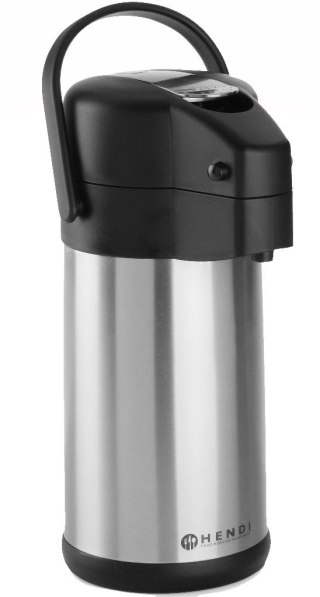Termos do Napojów Kawy Herbaty z Pompką 3l | HENDI 445877
