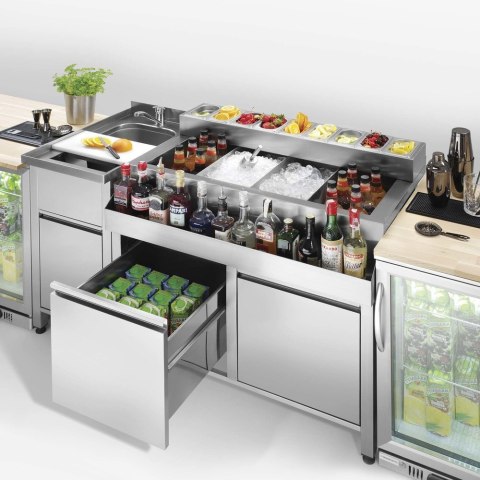 Barowy Stół Konstrukcyjny Oxygen 600x650x(H)900 mm | BARMATIC 817292