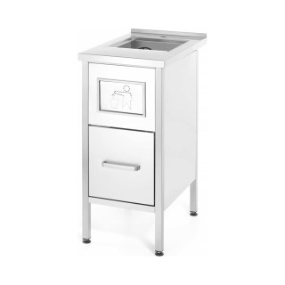 Bostońska Stacja Myjąca 400x650x(H)900 mm | BARMATIC 200438