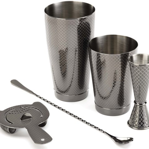 Długa Łyżka Barmańska Czarny Połysk 400 mm | BARFLY M37013BK