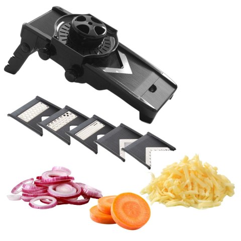 Ostra Profesjonalna Szatkownica do Warzyw Ręczna Mandolina | HENDI 222614