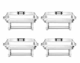 Podgrzewacz Na Pastę GN 1/1 7,5l Zestaw 4 Szt. | HENDI 238837-1