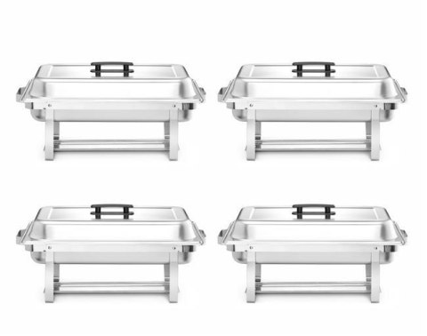 Podgrzewacz Na Pastę GN 1/1 7,5l Zestaw 4 Szt. | HENDI 238837-1