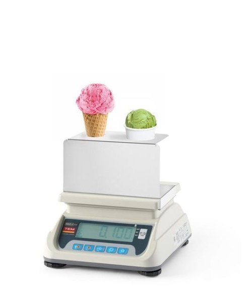 Waga Elektroniczna LCD do Lodów z Portem RS232 Legalizacja | HENDI 755761
