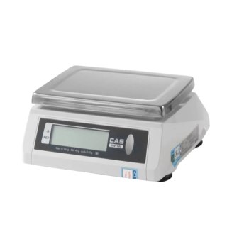 Waga Wodoodporna z Legalizacją Cas do 10 Kg 278x317x141 | HENDI 580370