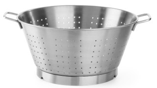 Wanna Cedzakowa Ø36 cm Stalowa do Gastronomii | HENDI 535516