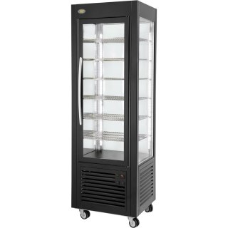 Witryna Chłodnicza Cukiernicza Oświetlenie Led Czarna V 360 L l | ROLLER GRILL 777451