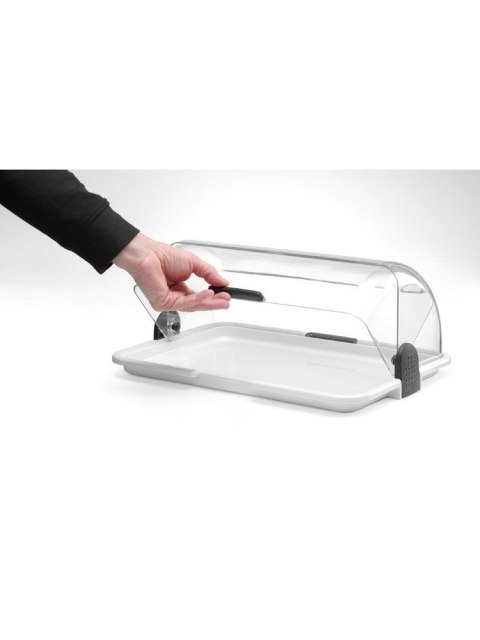 Witrynka do Ciastek Drożdżówek 46.5x31 cm | HENDI 871706