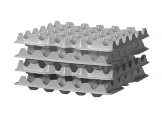 Zestaw 4 Tacek Na Jajka OVobox 120 291x288x41mm | HENDI 870792