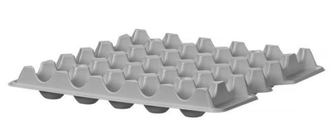 Zestaw 4 Tacek Na Jajka OVobox 120 291x288x41mm | HENDI 870792