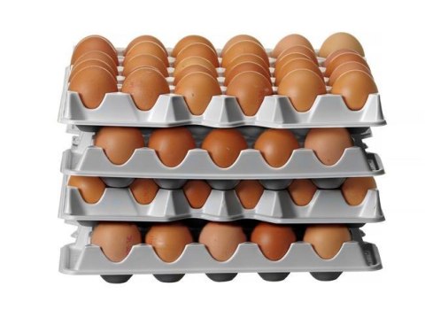 Zestaw 4 Tacek Na Jajka OVobox 120 291x288x41mm | HENDI 870792