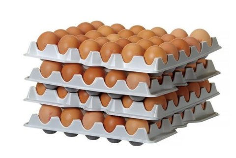 Zestaw 4 Tacek Na Jajka OVobox 120 291x288x41mm | HENDI 870792