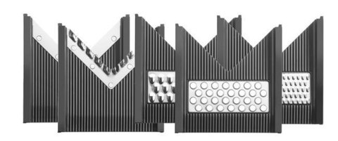 Zestaw 5 Wymiennych Tarcz Tnących do Mandoliny 222614 | HENDI 229903