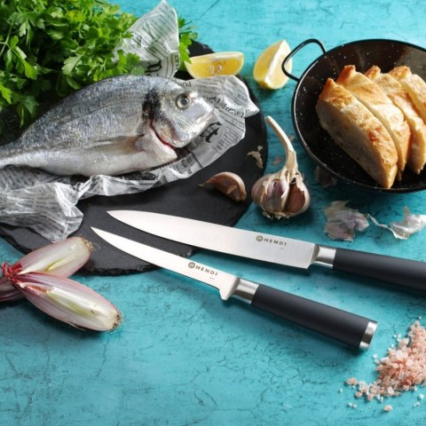 Zestaw Profesjonalnych Kuchennych Noży Kurt Scheller 9-Elementów | HENDI 975770