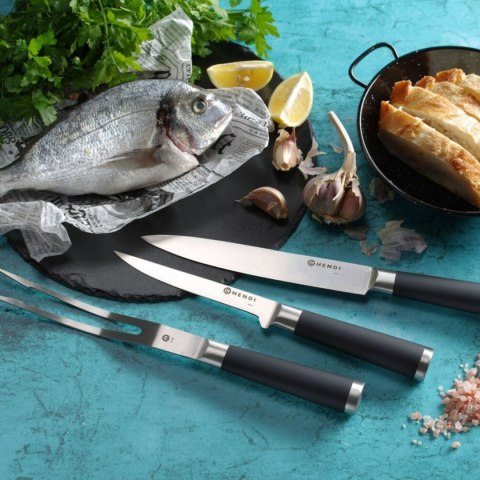 Zestaw Profesjonalnych Kuchennych Noży Kurt Scheller 9-Elementów | HENDI 975770