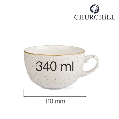Filiżanka Stonecast Barley White 340 ml Churchill