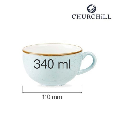 Filiżanka Stonecast Duck Egg Blue 340 ml Churchill