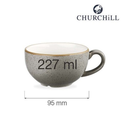 Filiżanka Stonecast Peppercorn Grey 227 ml Churchill