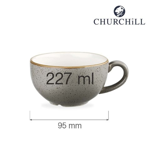 Filiżanka Stonecast Peppercorn Grey 227 ml Churchill