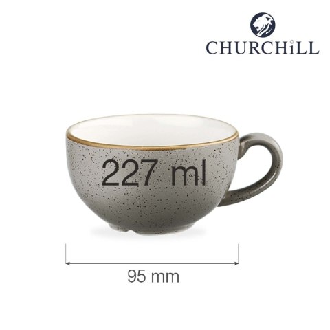 Filiżanka Stonecast Peppercorn Grey 227 ml Churchill