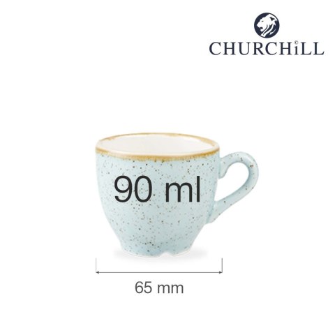 Filiżanka do espresso Stonecast Duck Egg Blue 90 ml Churchill