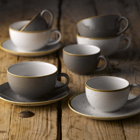 Filiżanka do espresso Stonecast Peppercorn Grey 90 ml Churchill