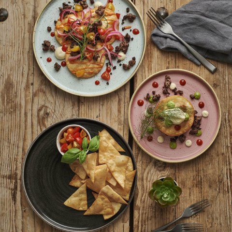 Filiżanka do espresso Stonecast Petal Pink, 100ml Churchill