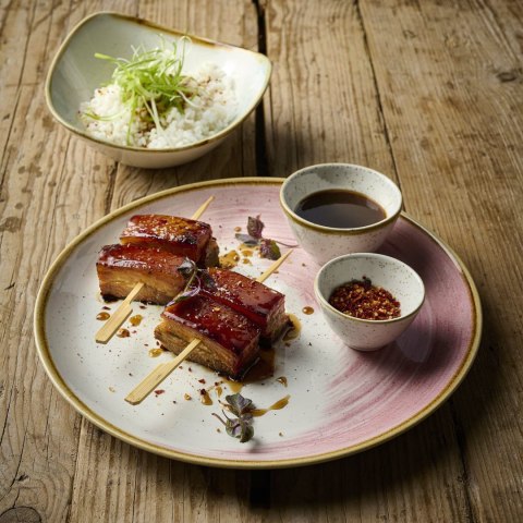 Filiżanka do espresso Stonecast Petal Pink, 100ml Churchill