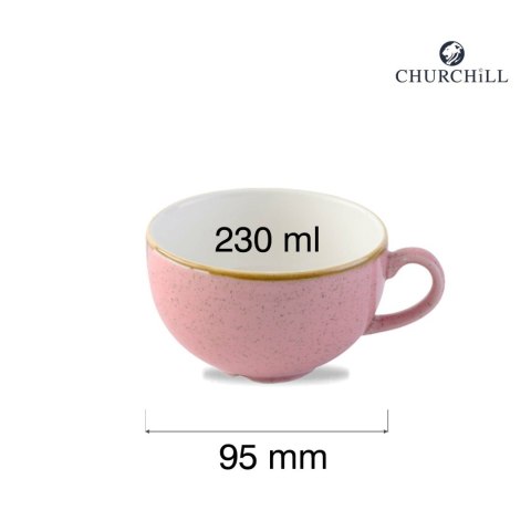 Filiżanka do kawy i herbaty Stonecast Petal Pink, 230ml Churchill