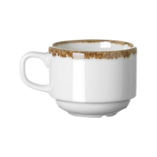 Filiżanka do Kawy i Herbaty Sztaplowana Vanilla 200ml | FINE DINE 789346