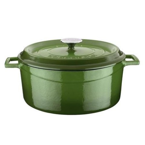 Garnek Żeliwny (O)28cm Zielony | LAVA 832097
