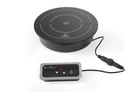 Grzałka Indukcyjna do Wbudowania w Blat z Regulacją Mocy Ø245x(H)68mm 230V/800W | FINE DINE 239193