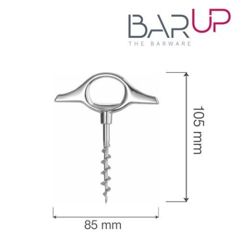 Korkociąg Francuski 105x85x(H)10mm | BAR UP 594025