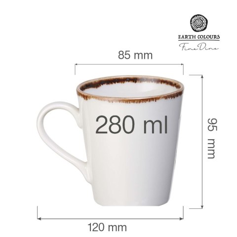 Kubek Vanilla 230 ml | FINE DINE 781487