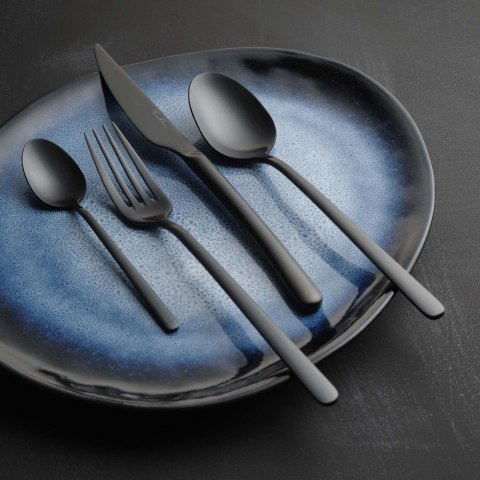 Łyżka Deserowa Amarone Black 184 mm | FINE DINE 764862