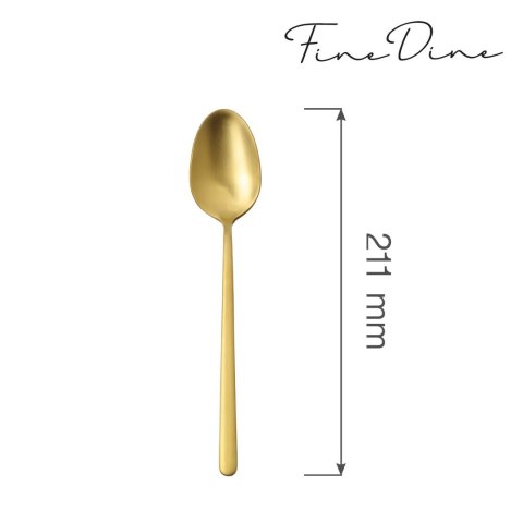 Łyżka Stołowa Amarone Gold 211 mm | FINE DINE 764329