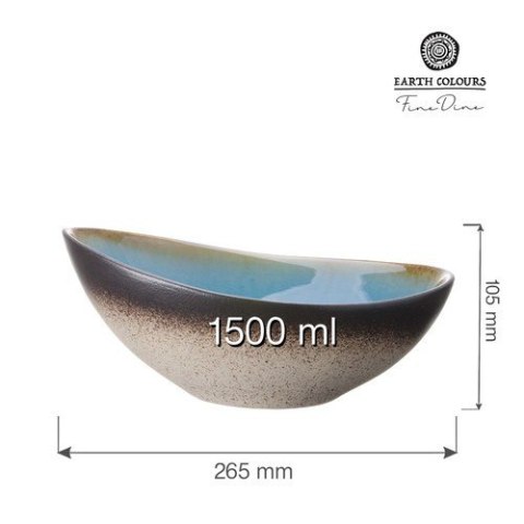 Misa Owalna Lazur 240mm | FINE DINE 769768