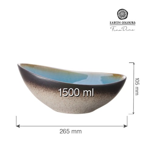 Misa Owalna Lazur 240mm | FINE DINE 769768