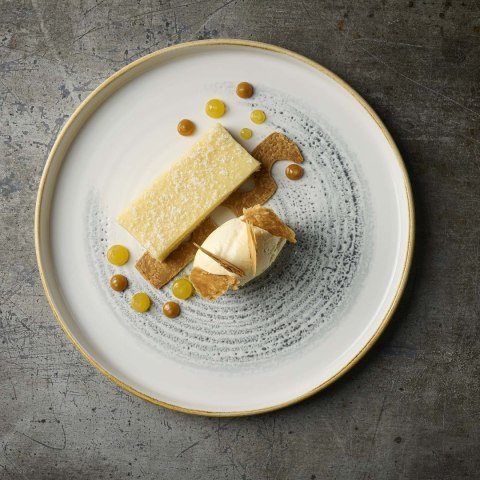 Miska coupe Homespun Accents Jasper Grey 248 mm Churchill