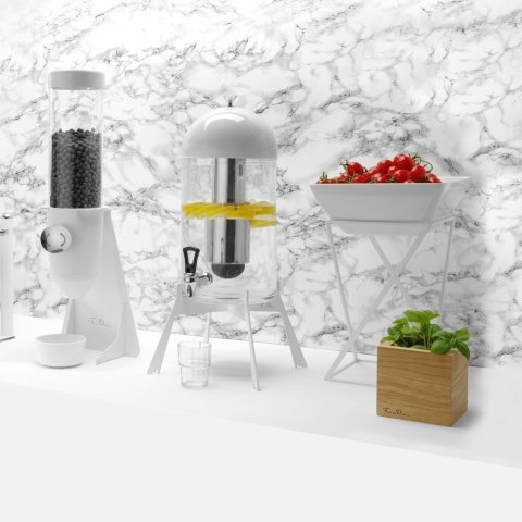 Miska kW adratowa z Melaminy Biała 190x190x(H)90 mm | FINE DINE 779637