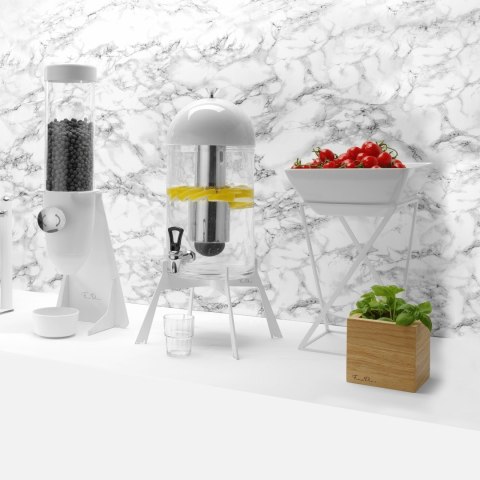 Miska kW adratowa z Melaminy Biała 190x190x(H)90 mm | FINE DINE 779637